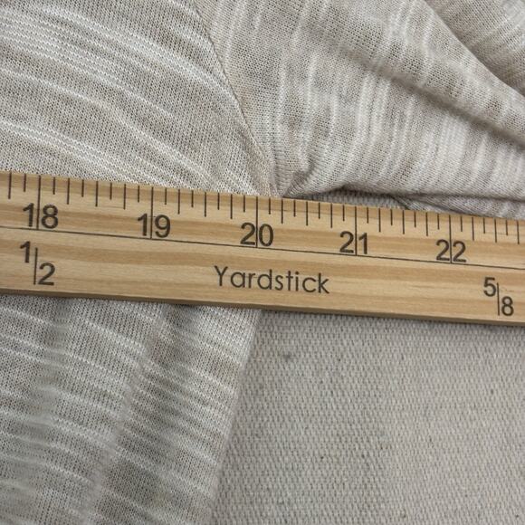 Athleta Womens Boho Chic Open Cardigan Size L Cream Minimalist Athleisure Casual - Picture 6 of 8